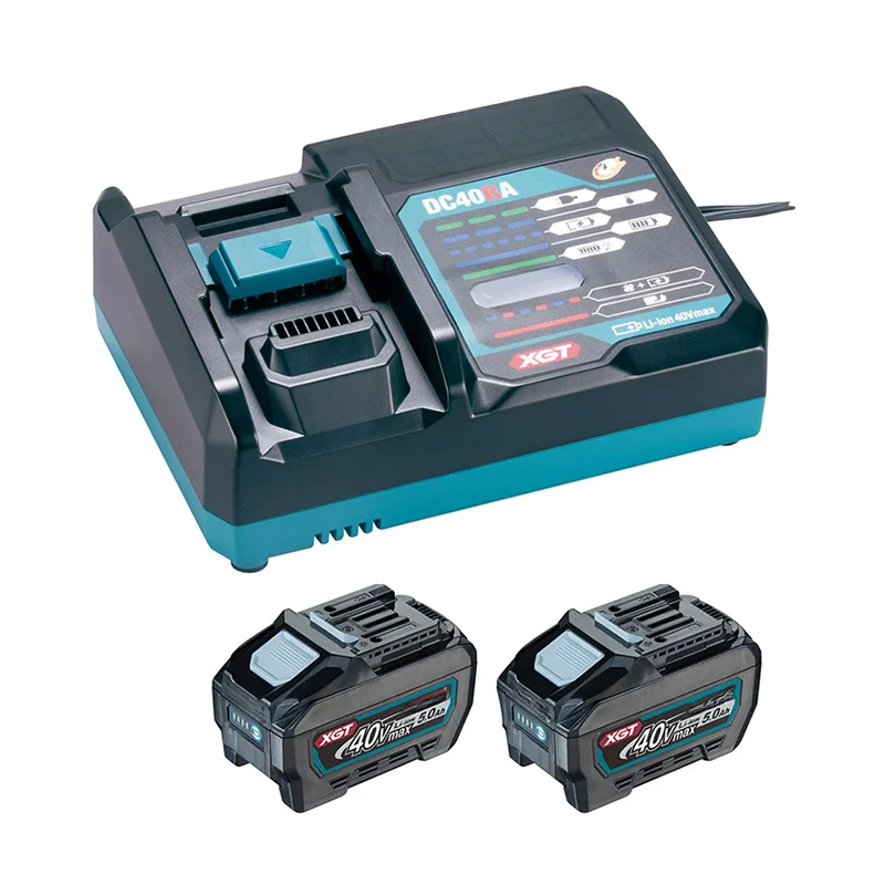 XGT® 40V Twin Battery Kit (2xBL4050F + DC40RA1911V6-0) – Ultimate Power Solution